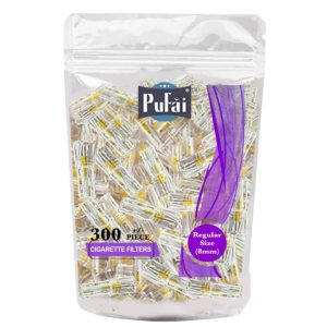 PUFAI Regular Cigarette Filter Holders 8 mm 300 Pieces