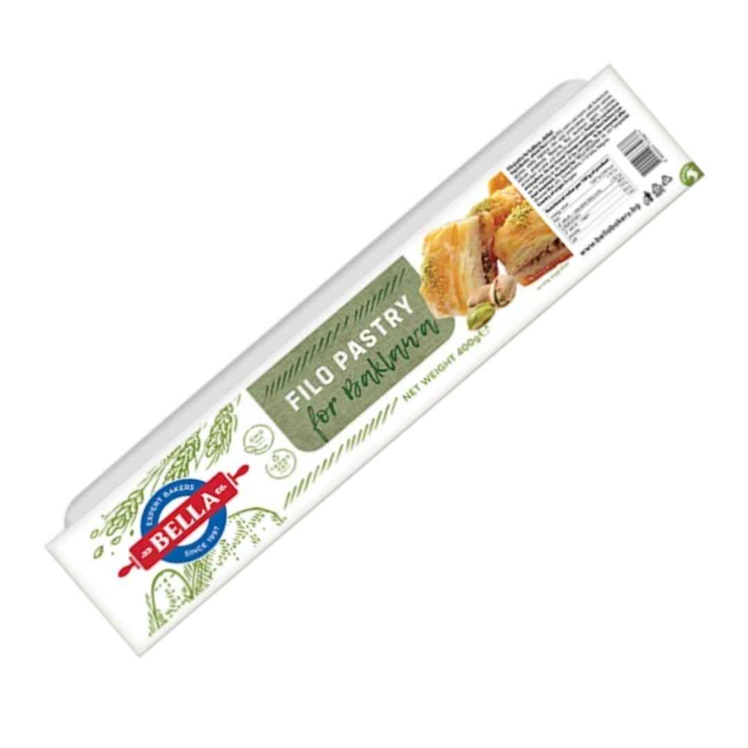 Bella Filo Pastry for Baklava 400g – Thin Pastry Sheets