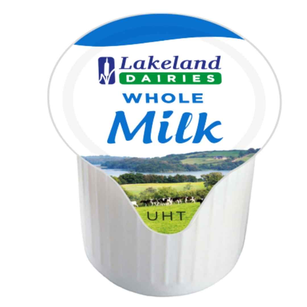 Lakeland UHT Whole Milk Portions – 120 Pots - Image 2