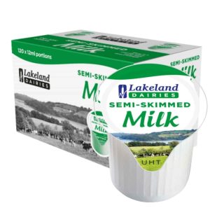 UHT Semi Skimmed Milk Portions – 120 Pots
