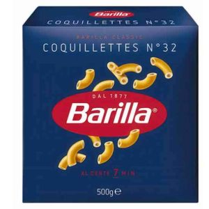 Barilla Elbow Coquillettes Pasta 500g – Short Pasta