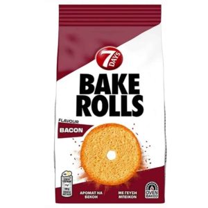 7 Days Bacon Bake Rolls 80g – Crispy Bread Snacks