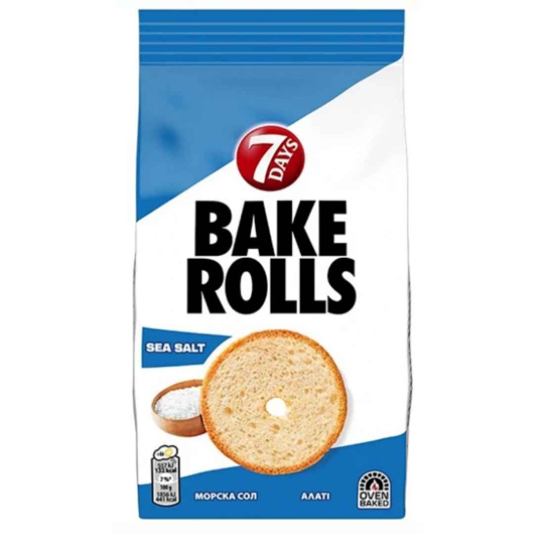 7 Days Salt Bake Rolls 80g – Crispy Bread Snacks