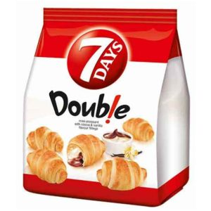 7 Days Double Mini Croissants Cocoa & Vanilla 185g