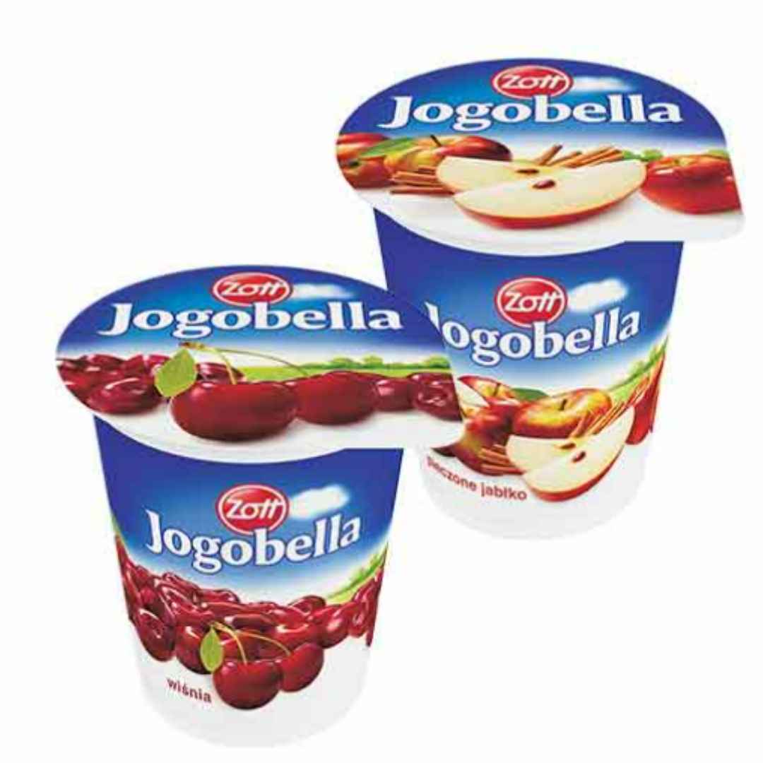 Zott Jogobella Classic Cherries & Baked Apples 2 x 400g