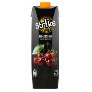 Strike Sour Cherry Fruit Drink 1L