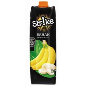 Strike Banana Fruit Drink 1L