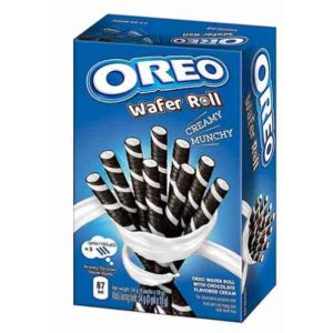 Oreo Vanilla Wafer Rolls 54g – Crispy Wafer Snack