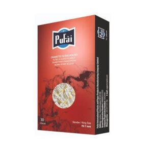 Pufai Wiederverwendbare Zigarettenfilter Halter Kompatibel 7mm Slim King Size 720 Stück 24 Boxen Rot - Image 4